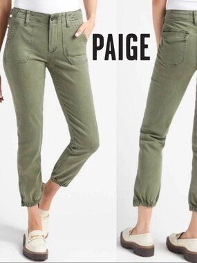 Paige Mayslie Cropped Jogger Pants